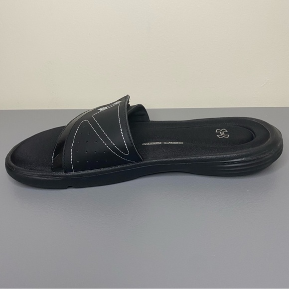 Under Armour 4D Foam Black Adjustable Slide Sandals Women’s Size 9 - Picture 7 of 12